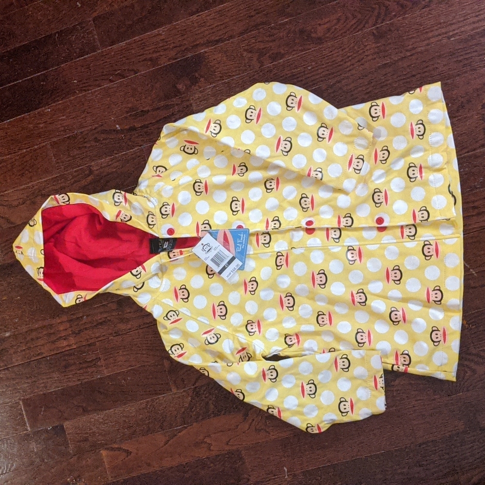 Paul frank rain jacket size 4T